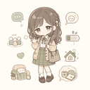 いつもニコニコ陰キャ(INIK) - URACARA キャラクター