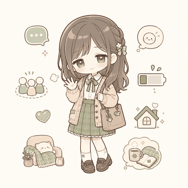 いつもニコニコ陰キャ(INIK) - URACARA キャラクター